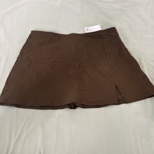 Wild Fable Women's Brown Skort NWT Junior Size XL